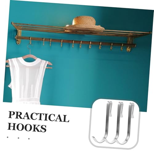 ROMISBABA 20 Stück Edelstahl Flachhaken zum Einhängen für Küche und Haushalt Robuste Aufhänger für Utensilien Kleidung Blumenampeln Vielseitig Einsetzbar ohne Bohren Kratzfrei und ROMISBABA 20 Stück Edelstahl Flachhaken zum Einhängen für Küche und Haushalt Robuste Aufhänger für Utensilien Kleidung Blumenampeln Vielseitig Einsetzbar ohne Bohren Kratzfrei und von ROMISBABA