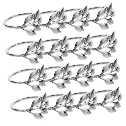 ROMISBABA 20 Stück Serviettenringe aus Metall in Blattform Stilvolle Tischdeko für Hochzeit Party Weihnachten Vielseitige Serviettenhalter aus Premium Langlebig und Wiederverwendbar ROMISBABA 20 Stück Serviettenringe aus Metall in Blattform Stilvolle Tischdeko für Hochzeit Party Weihnachten Vielseitige Serviettenhalter aus Premium Langlebig und Wiederverwendbar von ROMISBABA