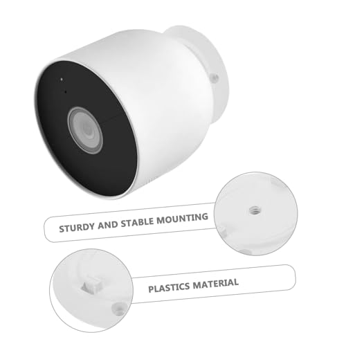 ROMISBABA 20 Stück Teiliges Kamera Wandhalterung Basis Wetterfeste Runde Halterung Stabile Montageplatte Einfache Installation Unauffälliges Design für Büro und Zuhause ROMISBABA 20 Stück Teiliges Kamera Wandhalterung Basis Wetterfeste Runde Halterung Stabile Montageplatte Einfache Installation Unauffälliges Design für Büro und Zuhause von ROMISBABA