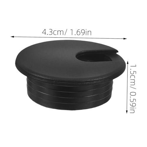 ROMISBABA 20 Stück Teiliges Schwarz Flexible Abnehmbare Kabellochabdeckungen für Schreibtisch kabelmanagement im Büro und Zuhause Einfache Reinigung und Vielseitige Nutzung ROMISBABA 20 Stück Teiliges Schwarz Flexible Abnehmbare Kabellochabdeckungen für Schreibtisch kabelmanagement im Büro und Zuhause Einfache Reinigung und Vielseitige Nutzung von ROMISBABA