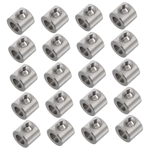 ROMISBABA 20 Stück Teiliges Stahlseil Schnellverschlüsse Selbstsichernde Drahtseilklemmen Verstellbar Robust für Industrie und Heimgebrauch Vielseitige Kabelbefestigung ROMISBABA 20 Stück Teiliges Stahlseil Schnellverschlüsse Selbstsichernde Drahtseilklemmen Verstellbar Robust für Industrie und Heimgebrauch Vielseitige Kabelbefestigung von ROMISBABA
