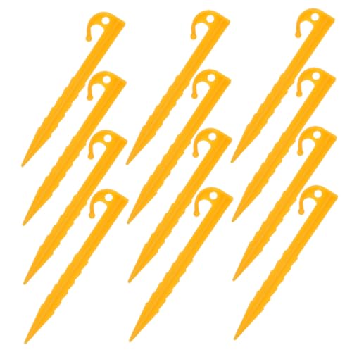 ROMISBABA 20 Stück Zeltheringe Für Den Außenbereich Camping Sand Stakes Zelteinsätze Im Freien Erdnägel Für Den Strand Campingstifte Sandzelteinsätze Zeltheringe Aus Kunststoff Gelb ROMISBABA 20 Stück Zeltheringe Für Den Außenbereich Camping Sand Stakes Zelteinsätze Im Freien Erdnägel Für Den Strand Campingstifte Sandzelteinsätze Zeltheringe Aus Kunststoff Gelb von ROMISBABA