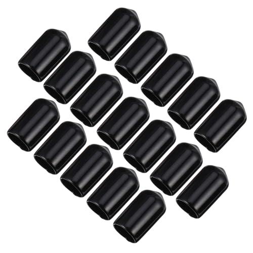 ROMISBABA 200 Stück Gummi Schutzkappen für Schraubengewinde Runde Endkappen aus Flexiblem PVC Gewindeschutz für Schrauben Verbindungselemente und Rohre Staubdichte Schutzabdeckung ROMISBABA 200 Stück Gummi Schutzkappen für Schraubengewinde Runde Endkappen aus Flexiblem PVC Gewindeschutz für Schrauben Verbindungselemente und Rohre Staubdichte Schutzabdeckung von ROMISBABA