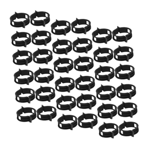 ROMISBABA 200 Stück Pflanzenclips für Kletterpflanzen Flexible Wiederverwendbare Pflanzenhalter zur Stützbefestigung von Tomaten Weinreben und Gemüse Robuste Schwarze Kunststoffklammern für ROMISBABA 200 Stück Pflanzenclips für Kletterpflanzen Flexible Wiederverwendbare Pflanzenhalter zur Stützbefestigung von Tomaten Weinreben und Gemüse Robuste Schwarze Kunststoffklammern für von ROMISBABA