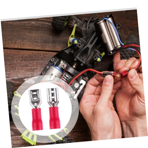 ROMISBABA 200 Stück Teiliges Isolierte Kabelschuhe Flachstecker Crimp Anschlussklemmen mit Flexibler Isolierschutzhülse Kaltgepresste Spade Wire Connector für Auto Audio und Haushaltsgeräte ROMISBABA 200 Stück Teiliges Isolierte Kabelschuhe Flachstecker Crimp Anschlussklemmen mit Flexibler Isolierschutzhülse Kaltgepresste Spade Wire Connector für Auto Audio und Haushaltsgeräte von ROMISBABA