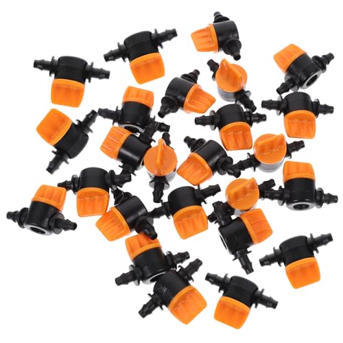 ROMISBABA 20Stücke Mini Stachelventile für Tropfbewässerung Einstellbare Flusskontrolle Material für Garten Gewächshaus und Landwirtschaft ROMISBABA 20Stücke Mini Stachelventile für Tropfbewässerung Einstellbare Flusskontrolle Material für Garten Gewächshaus und Landwirtschaft von ROMISBABA