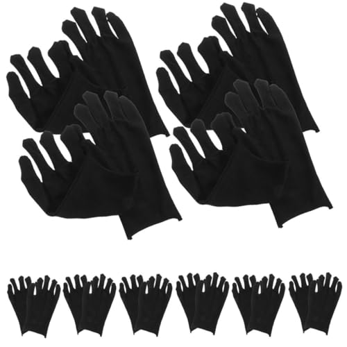 ROMISBABA 24 Paare Schwarze Dicke Arbeitshandschuhe aus Baumwolle Schmutzabweisend Robuste Handschutz handschuhe für Industrie Bau Outdoor arbeit und Manuelle Reparaturen ROMISBABA 24 Paare Schwarze Dicke Arbeitshandschuhe aus Baumwolle Schmutzabweisend Robuste Handschutz handschuhe für Industrie Bau Outdoor arbeit und Manuelle Reparaturen von ROMISBABA