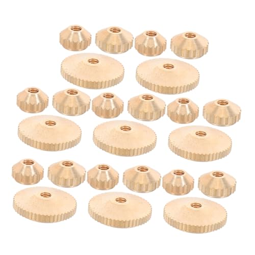 ROMISBABA 24 Stück Teiliges Uhrwerk Muttern aus Metall Korrosionsbeständig und Langlebig für Quarzuhr Reparatur und Zeigerbefestigung Einfache Montage Geeignet für Wanduhren und ROMISBABA 24 Stück Teiliges Uhrwerk Muttern aus Metall Korrosionsbeständig und Langlebig für Quarzuhr Reparatur und Zeigerbefestigung Einfache Montage Geeignet für Wanduhren und von ROMISBABA