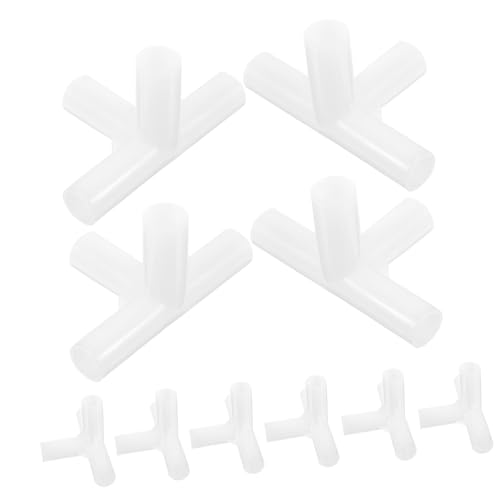ROMISBABA 24 Stück Teiliges Zeltadapter Kunststoffverbinder PE Material Wetterfest Robust für Outdoor Zelt und Pavillon Reparatur Zubehör ROMISBABA 24 Stück Teiliges Zeltadapter Kunststoffverbinder PE Material Wetterfest Robust für Outdoor Zelt und Pavillon Reparatur Zubehör von ROMISBABA