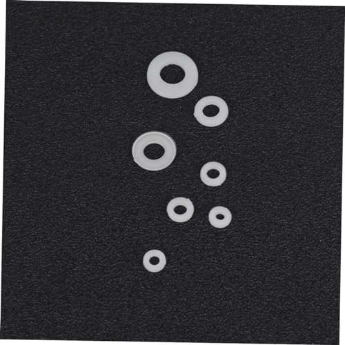 ROMISBABA 250 Stück Weiße Nylon Unterlegscheiben Flache Dichtungsringe Hitzebeständig Leicht für Elektro Auto und Marineanwendungen mit Aufbewahrungsbox ROMISBABA 250 Stück Weiße Nylon Unterlegscheiben Flache Dichtungsringe Hitzebeständig Leicht für Elektro Auto und Marineanwendungen mit Aufbewahrungsbox von ROMISBABA