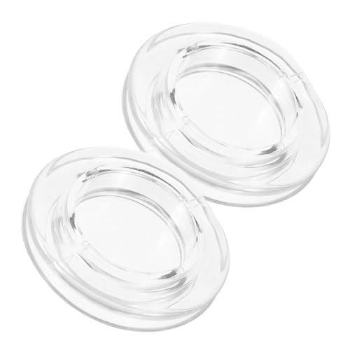 ROMISBABA Tischschirm Lochringkappen für Outdoor Transparent 2 Stück Installieren Schützt vor Kratzern von ROMISBABA