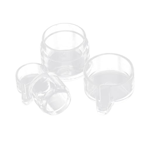 ROMISBABA 2Stücke Ameisen Wasserzufuhr Transparente Trinkschalen für Ameisen zu Reinigen für Beobachtung Wassermenge und Fütterung Zubehör von ROMISBABA