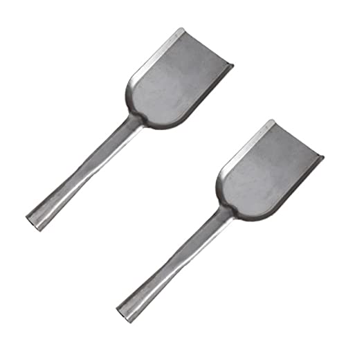 ROMISBABA 2stücke Kaminreinigungsschaufel Multifunktionale Ofenschaufel Für Kohlen Und Asche Handgefertigt Für Grill Und Kamin Leicht Zu Reinigen Und Langlebig von ROMISBABA