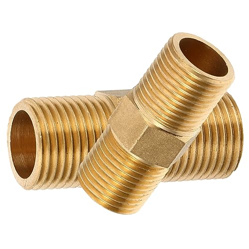 ROMISBABA 2Stücke Npt Wasserschlauchadapter Robuster Sechskantanschluss für Gartenbewässerung Langlebig Installieren Kompatibel mit Gängigen ROMISBABA 2Stücke Npt Wasserschlauchadapter Robuster Sechskantanschluss für Gartenbewässerung Langlebig Installieren Kompatibel mit Gängigen von ROMISBABA