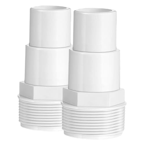 ROMISBABA 2Stücke Pooladapter für Pumpen Material Langlebig Sichere Verbindung Verhindert Wasserleckage für Poolfilter und Pumpenschläuche ROMISBABA 2Stücke Pooladapter für Pumpen Material Langlebig Sichere Verbindung Verhindert Wasserleckage für Poolfilter und Pumpenschläuche von ROMISBABA