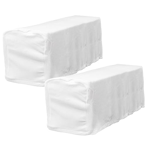 ROMISBABA 2Stücke Sofa Armlehnenbezüge Elastische Armlehnenschoner aus Hochwertigem Maschinenwaschbar für Haustiere und Gäste Weißes Design ROMISBABA 2Stücke Sofa Armlehnenbezüge Elastische Armlehnenschoner aus Hochwertigem Maschinenwaschbar für Haustiere und Gäste Weißes Design von ROMISBABA