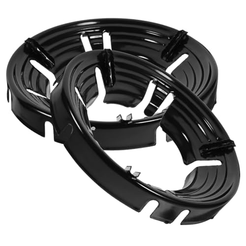 ROMISBABA 2Stücke Winddichter Gasherd Abdeckung für Effizientes Energiesparende für Camping und Rutschfestes Design Einfache ROMISBABA 2Stücke Winddichter Gasherd Abdeckung für Effizientes Energiesparende für Camping und Rutschfestes Design Einfache von ROMISBABA