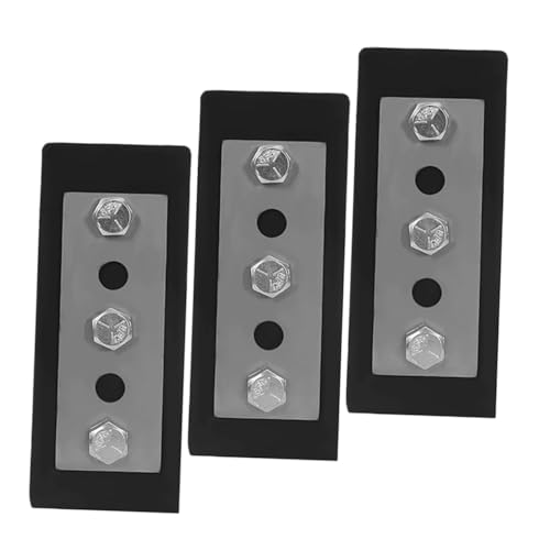 ROMISBABA 3 Sätze Robustes Impeller Ersatzset für Schneefräsen Langlebiger Edelstahl und Sorgt für Stabile Leistung und Einfache DIY installation Kompatibel als Ersatzteil für Schneefräsen von ROMISBABA