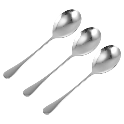ROMISBABA 3 Stück Edelstahl Servierlöffel Buffet Löffel Poliert Spülmaschinenfest Vielseitig Verwendbar für Küche und Tisch ROMISBABA 3 Stück Edelstahl Servierlöffel Buffet Löffel Poliert Spülmaschinenfest Vielseitig Verwendbar für Küche und Tisch von ROMISBABA