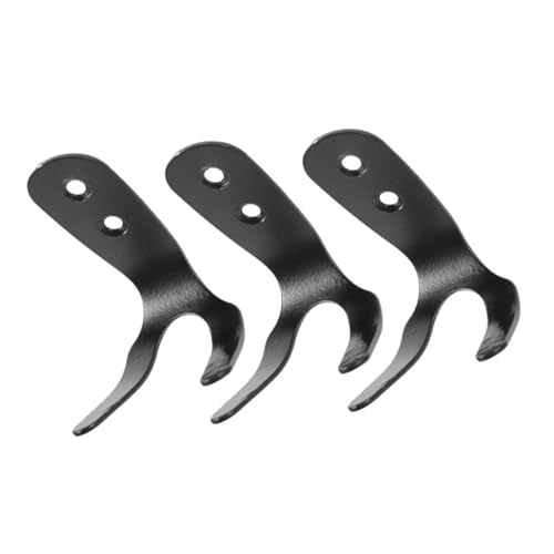 ROMISBABA 3 Stück Edelstahl Wandhaken Doppelhaken Schwarz für Zaun Pool Vielseitig Einsetzbar Robuste Metallhaken zur Praktischen Aufbewahrung von Kleidung Schläuchen und Accessoires ROMISBABA 3 Stück Edelstahl Wandhaken Doppelhaken Schwarz für Zaun Pool Vielseitig Einsetzbar Robuste Metallhaken zur Praktischen Aufbewahrung von Kleidung Schläuchen und Accessoires von ROMISBABA