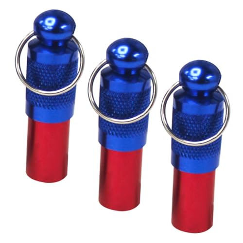 ROMISBABA 3 Stück Haustier Adressanhänger aus Messing Leichte Rostfreie Id Kapsel für Hunde Welpen Personalisierbare Namensschilder zur Sicheren Befestigung Am ROMISBABA 3 Stück Haustier Adressanhänger aus Messing Leichte Rostfreie Id Kapsel für Hunde Welpen Personalisierbare Namensschilder zur Sicheren Befestigung Am von ROMISBABA