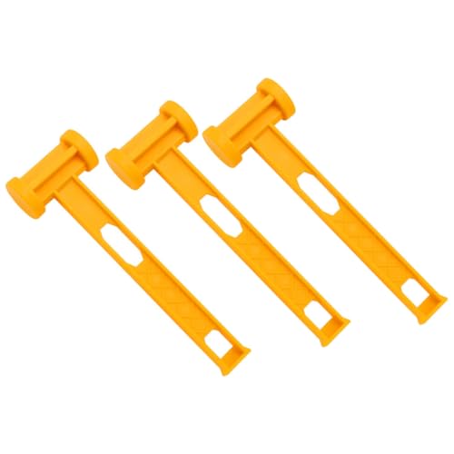 ROMISBABA 3 Stück Praktischer Leichter Zelthering Hammer für Outdoor Camping Multifunktionaler Zeltpflock Hammer mit Ergonomischem Griff Robustes Werkzeug für Zelt Planen und Temporäre ROMISBABA 3 Stück Praktischer Leichter Zelthering Hammer für Outdoor Camping Multifunktionaler Zeltpflock Hammer mit Ergonomischem Griff Robustes Werkzeug für Zelt Planen und Temporäre von ROMISBABA