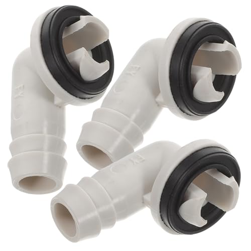 ROMISBABA 3 Stück Teiliges Ablaufschlauch Adapterset für Klimaanlagen Winkelstück Kompatibel mit Midea aus Robustem Material für Fenstergeräte Einfache Installation Wetterfest ROMISBABA 3 Stück Teiliges Ablaufschlauch Adapterset für Klimaanlagen Winkelstück Kompatibel mit Midea aus Robustem Material für Fenstergeräte Einfache Installation Wetterfest von ROMISBABA