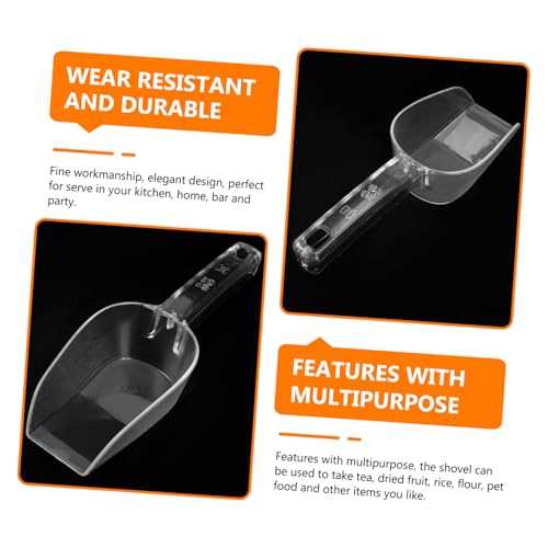 ROMISBABA 3 Stück Teiliges Acryl Eis Mehlschaufel mit Ergonomischem Griff Vielseitig Einsetzbar für Küche Buffet Party Robuste Mittelgroße Küchenschaufeln für Reis Mehl Trockenfrüchte ROMISBABA 3 Stück Teiliges Acryl Eis Mehlschaufel mit Ergonomischem Griff Vielseitig Einsetzbar für Küche Buffet Party Robuste Mittelgroße Küchenschaufeln für Reis Mehl Trockenfrüchte von ROMISBABA