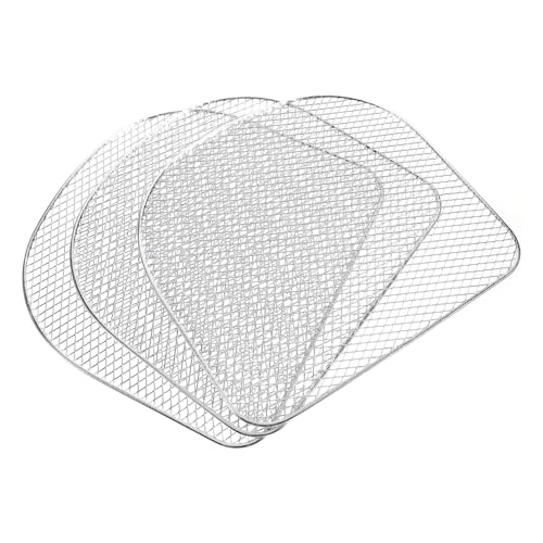 ROMISBABA 3 Stück Teiliges Edelstahl Air Fryer Grillrost Vielseitiges Dehydrations und Backgestell für Heißluftfritteuse Spülmaschinenfest Geeignet für Gemüse Fleisch Snacks und Obst ROMISBABA 3 Stück Teiliges Edelstahl Air Fryer Grillrost Vielseitiges Dehydrations und Backgestell für Heißluftfritteuse Spülmaschinenfest Geeignet für Gemüse Fleisch Snacks und Obst von ROMISBABA