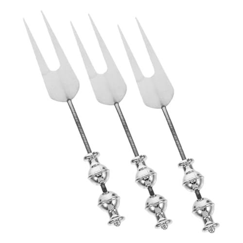 ROMISBABA 3 Stück Teiliges Obstgabeln mit DIY Perlendekor Vielseitige Gabeln für Salate Desserts Partys und Wiederverwendbar und Sicher für Täglichen Gebrauch ROMISBABA 3 Stück Teiliges Obstgabeln mit DIY Perlendekor Vielseitige Gabeln für Salate Desserts Partys und Wiederverwendbar und Sicher für Täglichen Gebrauch von ROMISBABA