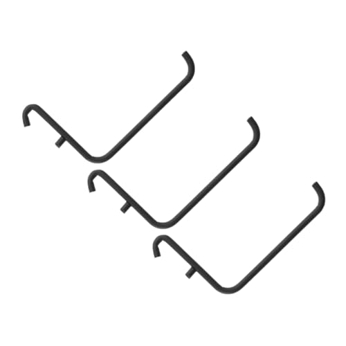 ROMISBABA 3 Stück Teiliges Schwere Metallhaken für Lochwand Werkstatt und Garage Robuste aus Lackiertem Eisen Vielseitige Werkzeugsaufhängung für Tisch und Wand Einfache Montage ROMISBABA 3 Stück Teiliges Schwere Metallhaken für Lochwand Werkstatt und Garage Robuste aus Lackiertem Eisen Vielseitige Werkzeugsaufhängung für Tisch und Wand Einfache Montage von ROMISBABA
