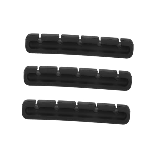 ROMISBABA 3 Stück Teiliges Selbstklebendes Kabelclips Kabelhalter für Schreibtisch Kabelmanagement Kabelbefestigung Kompakt Vielseitig für Desktop Kabelaufbewahrung von ROMISBABA