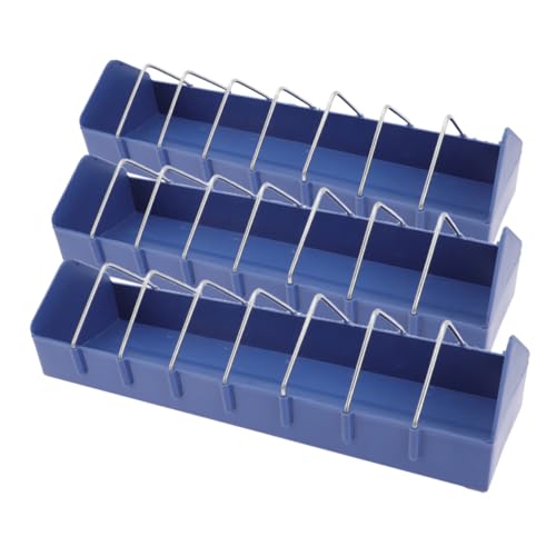 ROMISBABA 3 Stück Teiliges Vogel futternapf Robustem Kunststoff Vielseitiger Futter Wasserspender für Papageien Tauben und Kleintiere Praktischer Käfighalter für Vogelkäfige ROMISBABA 3 Stück Teiliges Vogel futternapf Robustem Kunststoff Vielseitiger Futter Wasserspender für Papageien Tauben und Kleintiere Praktischer Käfighalter für Vogelkäfige von ROMISBABA