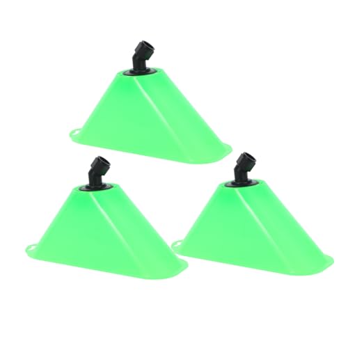 ROMISBABA 3 Stück Teiliges Windschutz Sprühdüsenset mit Trichterform Präzise Sprühsteuerung und Kunststoffschutz für Landwirtschaft Obstplantagen und Gemüsefelder von ROMISBABA