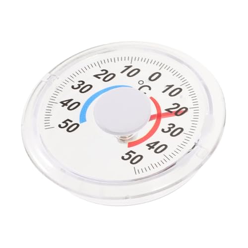ROMISBABA 3 Stück Teiliges hängendes Thermometer mit Doppelanzeige Fahrenheit Celsius Temperaturmessung für Innenräume Wie Zuhause Schule Büro Langlebig und Einfach zu Montieren von ROMISBABA