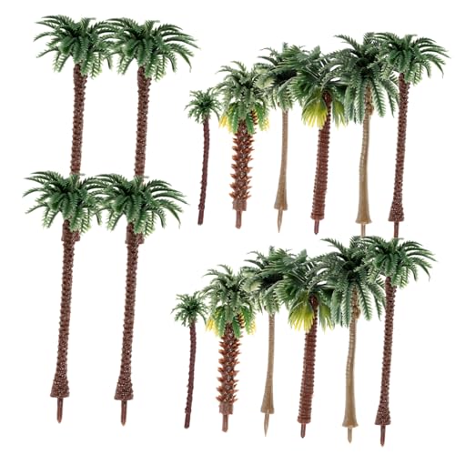 ROMISBABA 30 Stück Teiliges Miniatur Baum Modell Set Hohe Bäume für DIY Landschaftsmodell Sandtisch Dekoration Landschaftsbau Architektur von ROMISBABA