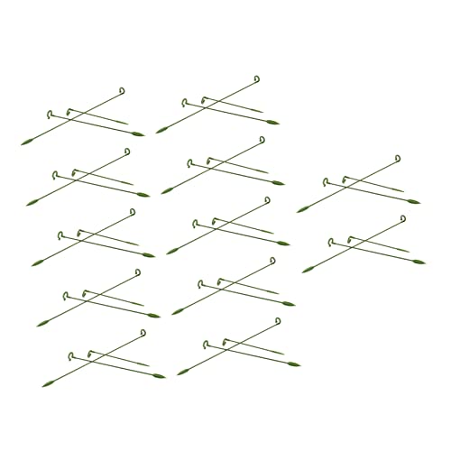 ROMISBABA 30 Stück Teiliges Pflanzenstützset für Orchideen und Sukkulenten Multifunktionale Pflanzenstütze für Topfpflanzen Stabiles Grünes Gartenzubehör zur Pflanzenfixierung und ROMISBABA 30 Stück Teiliges Pflanzenstützset für Orchideen und Sukkulenten Multifunktionale Pflanzenstütze für Topfpflanzen Stabiles Grünes Gartenzubehör zur Pflanzenfixierung und von ROMISBABA