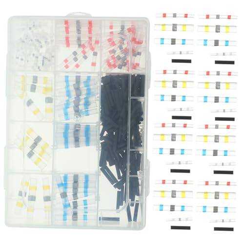 ROMISBABA 310Stücke Lötmuffen für Elektrische Kabelverbinder Isolierte Stoßspleiße mit Polyolefin Schrumpf für und Outdoor Anwendungen für Elektronik ROMISBABA 310Stücke Lötmuffen für Elektrische Kabelverbinder Isolierte Stoßspleiße mit Polyolefin Schrumpf für und Outdoor Anwendungen für Elektronik von ROMISBABA