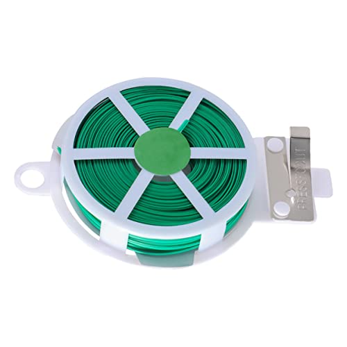 ROMISBABA 3Rollen Gartenkabel Krawatten pro Twisted Bindedraht für Pflanzenunterstützung Langlebig für Gartenarbeiten und Floristik ROMISBABA 3Rollen Gartenkabel Krawatten pro Twisted Bindedraht für Pflanzenunterstützung Langlebig für Gartenarbeiten und Floristik von ROMISBABA