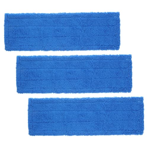 ROMISBABA 3Stücke Korallenfleece Pads Waschbar und Saugfähig Ersatzbezüge für Wischmopp für Hartholz Fliesen und Einfache Installation und Schnelle ROMISBABA 3Stücke Korallenfleece Pads Waschbar und Saugfähig Ersatzbezüge für Wischmopp für Hartholz Fliesen und Einfache Installation und Schnelle von ROMISBABA