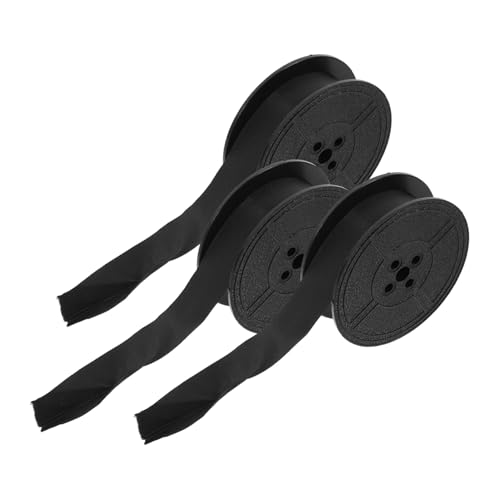 ROMISBABA 3Stücke Mechanisches Schreibmaschinen Farbband Universelles Schwarzes Farbband für Changkong Langlebig und Einfach zu Wechseln für Büro und Zuhause ROMISBABA 3Stücke Mechanisches Schreibmaschinen Farbband Universelles Schwarzes Farbband für Changkong Langlebig und Einfach zu Wechseln für Büro und Zuhause von ROMISBABA