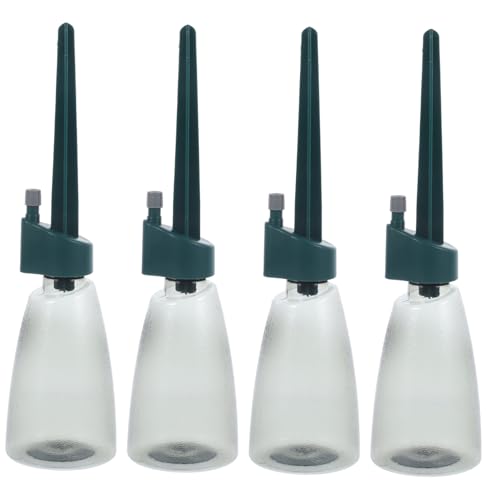 ROMISBABA 4 Sätze Automatisches Pflanzenbewässerungssystem mit Einstellbarem Tropfdesign Selbstbewässernde Geräte für Topfpflanzen Garten Gemüse und Innenbereich kein Durchstechen von ROMISBABA