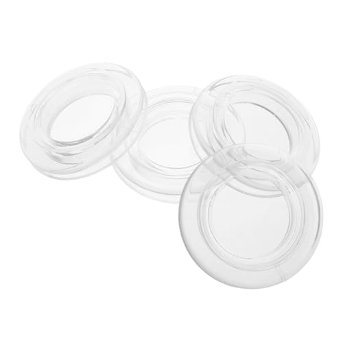 ROMISBABA 4 Sätze Transparenter Gartentisch Sonnenschirmring mit Kappen Wind und Regendichter Schirmhalter für Balkon und Outdoor Tisch Kratzfest und Langlebig ROMISBABA 4 Sätze Transparenter Gartentisch Sonnenschirmring mit Kappen Wind und Regendichter Schirmhalter für Balkon und Outdoor Tisch Kratzfest und Langlebig von ROMISBABA