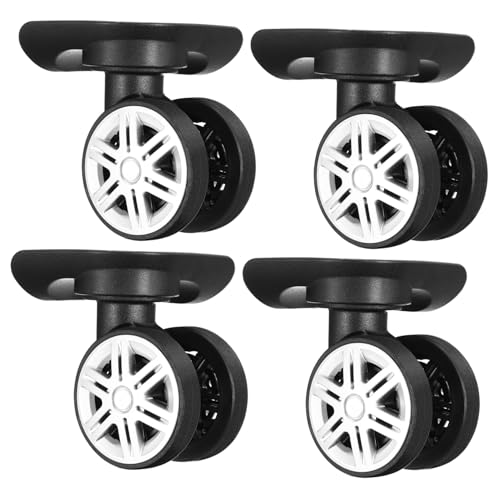 ROMISBABA 4 Stk. Koffer-ersatzrollen Doppelreihen Drehbar Gepäckräder Kompatibel Leise Robuste Kofferrollen Ersatz Gepäck für Reisekoffer Reparatur mit Schrauben und Schraubendreher ROMISBABA 4 Stk. Koffer-ersatzrollen Doppelreihen Drehbar Gepäckräder Kompatibel Leise Robuste Kofferrollen Ersatz Gepäck für Reisekoffer Reparatur mit Schrauben und Schraubendreher von ROMISBABA