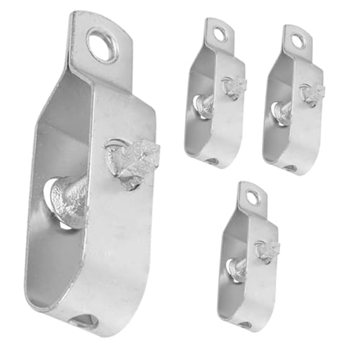 ROMISBABA 4 Stück Heavy Duty Drahtseil Spanner Robuste Drahtseilbefestigung für Gewächshäuser Hühnerställe und Verstellbar und Langlebig von ROMISBABA