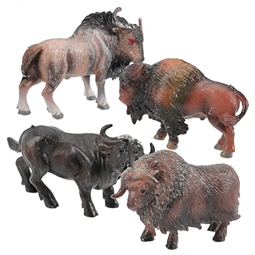ROMISBABA 4 Stück Miniatur Kühe Realistische Bonsai Tierfiguren Sicherem Material für Garten und Desktop Dekoration als für Familie und Freunde ROMISBABA 4 Stück Miniatur Kühe Realistische Bonsai Tierfiguren Sicherem Material für Garten und Desktop Dekoration als für Familie und Freunde von ROMISBABA