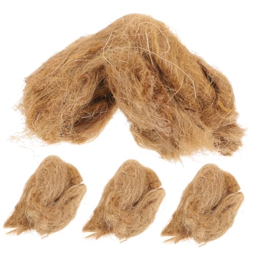 ROMISBABA 4 Stück Natürlicher Outdoor Feuerstarter Jute Flammenanzünder Schnelles Entzünden Camping Survival Werkzeug für Angler und Abenteuerfreunde ROMISBABA 4 Stück Natürlicher Outdoor Feuerstarter Jute Flammenanzünder Schnelles Entzünden Camping Survival Werkzeug für Angler und Abenteuerfreunde von ROMISBABA