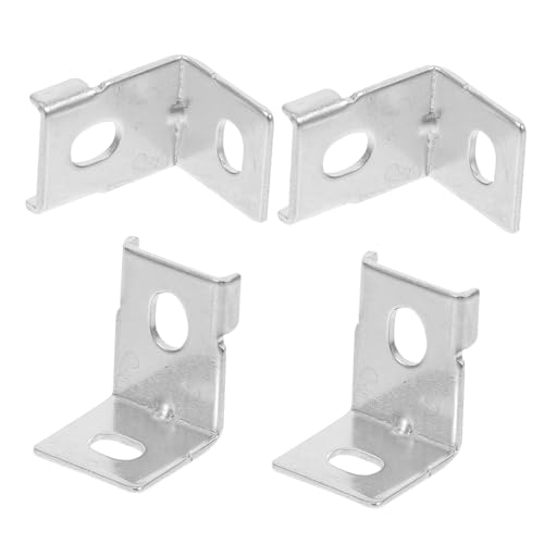 ROMISBABA 4 Stück Power Supply Fixing Bracket aus Eisen für Stabile Montage von Schaltnetzteilen Halterung zur Einfachen Installation und Sicheren Befestigung ROMISBABA 4 Stück Power Supply Fixing Bracket aus Eisen für Stabile Montage von Schaltnetzteilen Halterung zur Einfachen Installation und Sicheren Befestigung von ROMISBABA