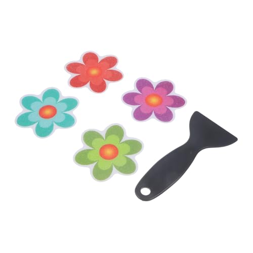 ROMISBABA 4 Stück Teiliges Badewannen Rutsch Sticker mit Blumen und Schaufel Motiven Selbstklebend Langlebig Dekorativ für Bad Küche Pool Fliesen rutschfest und Sicher ROMISBABA 4 Stück Teiliges Badewannen Rutsch Sticker mit Blumen und Schaufel Motiven Selbstklebend Langlebig Dekorativ für Bad Küche Pool Fliesen rutschfest und Sicher von ROMISBABA