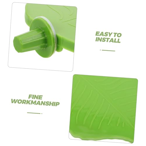 ROMISBABA 4 Stück Teiliges Blattform Parrot Perch Stand Vogelkäfig Plattform für Wellensittiche Nymphensittiche Budgies Stabile Kletter Ruheplattform für Lebhafte Vögel ROMISBABA 4 Stück Teiliges Blattform Parrot Perch Stand Vogelkäfig Plattform für Wellensittiche Nymphensittiche Budgies Stabile Kletter Ruheplattform für Lebhafte Vögel von ROMISBABA